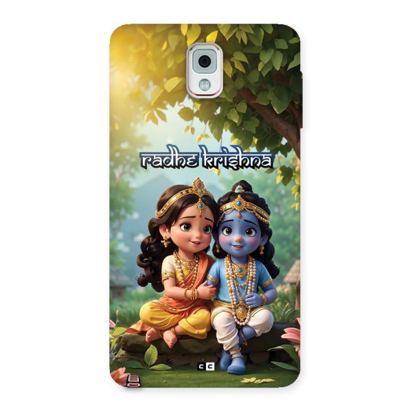 Hare Radhe Krishna Back Case for Galaxy Note 3