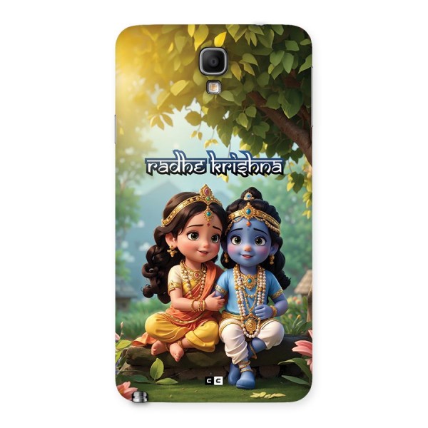 Hare Radhe Krishna Back Case for Galaxy Note 3 Neo