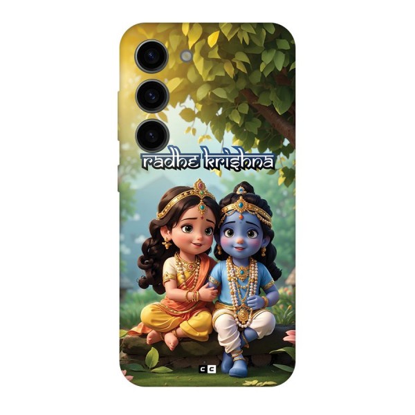 Hare Radhe Krishna Back Case for Galaxy S23