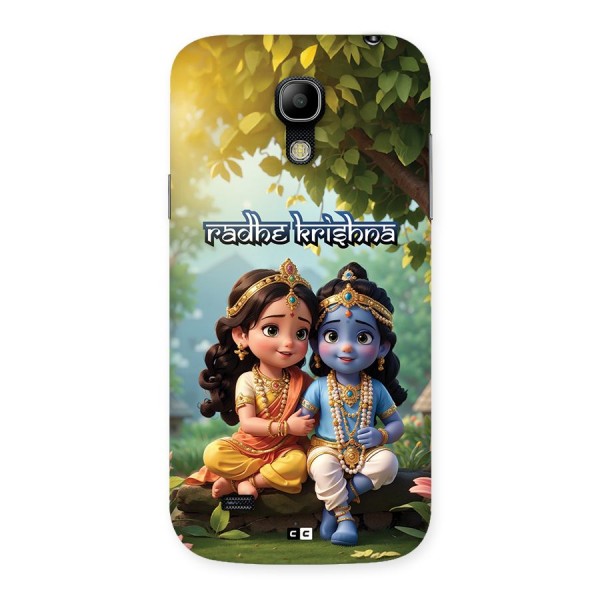 Hare Radhe Krishna Back Case for Galaxy S4 Mini