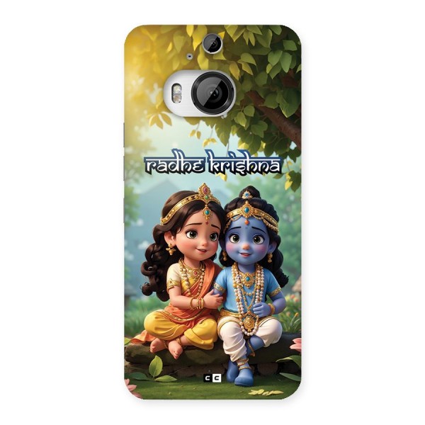 Hare Radhe Krishna Back Case for HTC One M9 Plus