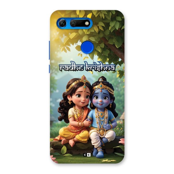 Hare Radhe Krishna Back Case for Honor View 20