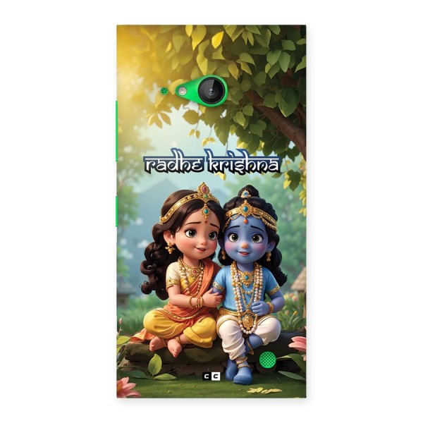 Hare Radhe Krishna Back Case for Lumia 730