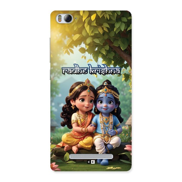 Hare Radhe Krishna Back Case for Mi4i