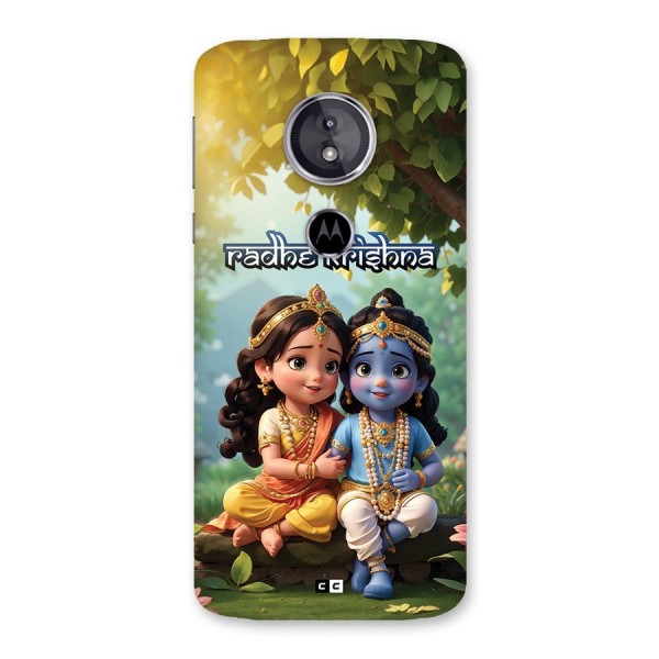 Hare Radhe Krishna Back Case for Moto E5