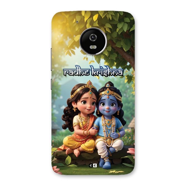 Hare Radhe Krishna Back Case for Moto G5