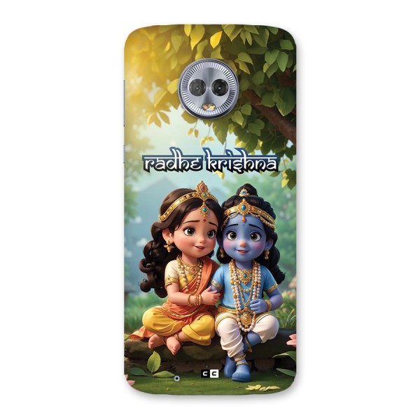 Hare Radhe Krishna Back Case for Moto G6