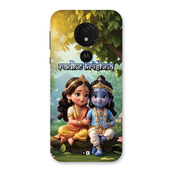 Hare Radhe Krishna Back Case for Moto G7 Power