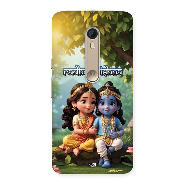 Hare Radhe Krishna Back Case for Moto X Style