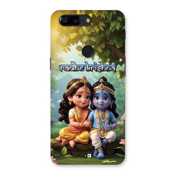 Hare Radhe Krishna Back Case for OnePlus 5T