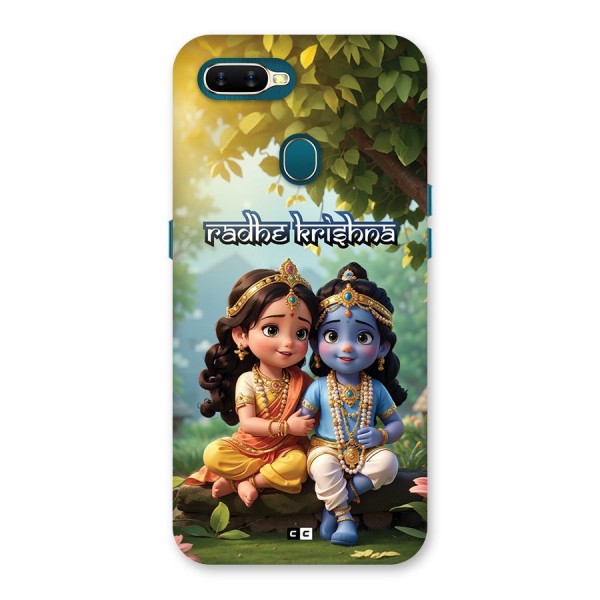 Hare Radhe Krishna Back Case for Oppo A11k