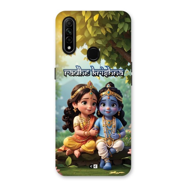 Hare Radhe Krishna Back Case for Oppo A31