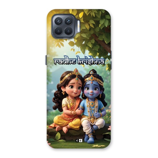 Hare Radhe Krishna Back Case for Oppo F17 Pro