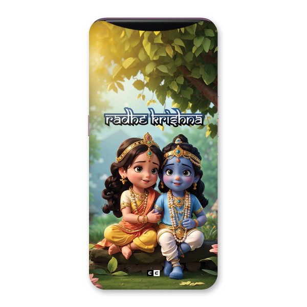 Hare Radhe Krishna Back Case for Oppo Find X