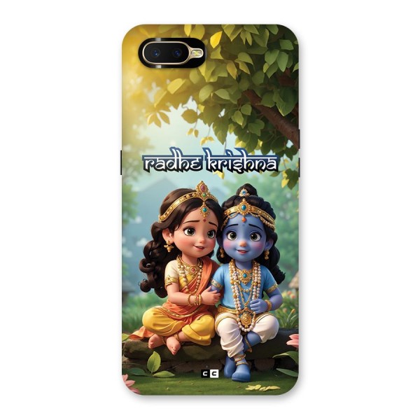 Hare Radhe Krishna Back Case for Oppo K1