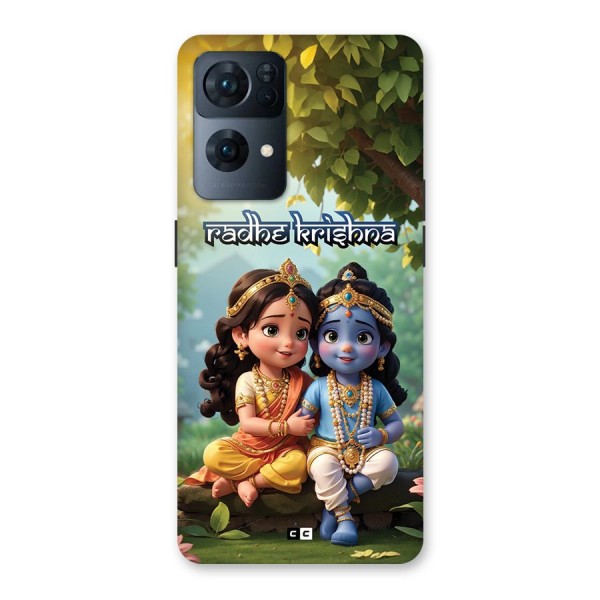 Hare Radhe Krishna Back Case for Oppo Reno7 Pro 5G