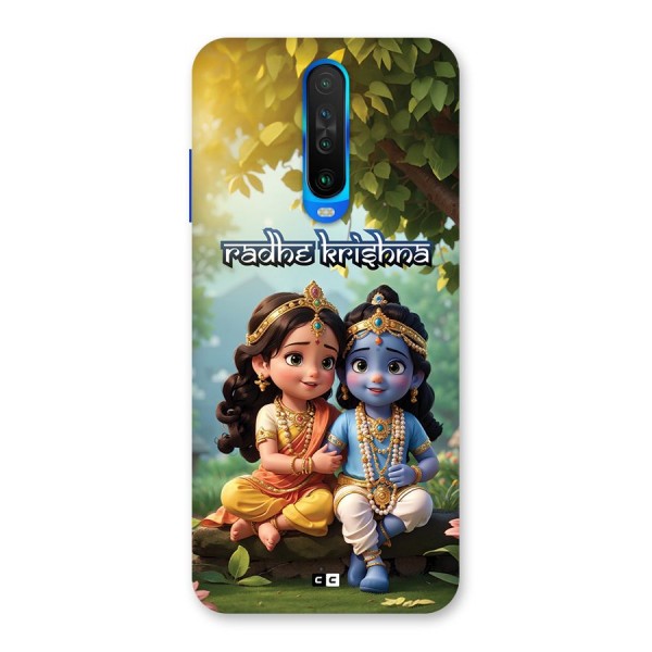 Hare Radhe Krishna Back Case for Poco X2