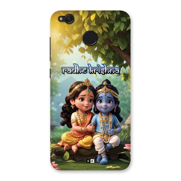 Hare Radhe Krishna Back Case for Redmi 4