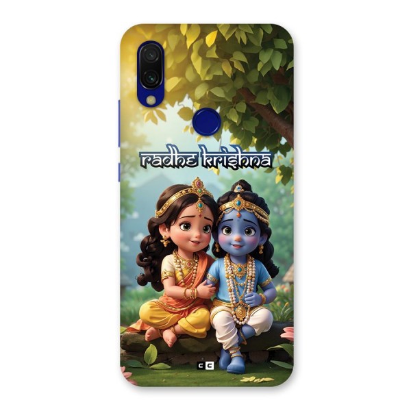 Hare Radhe Krishna Back Case for Redmi 7