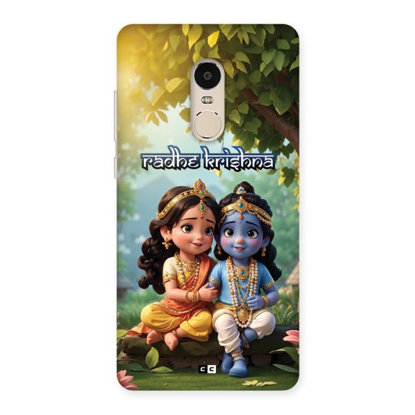 Hare Radhe Krishna Back Case for Redmi Note 4