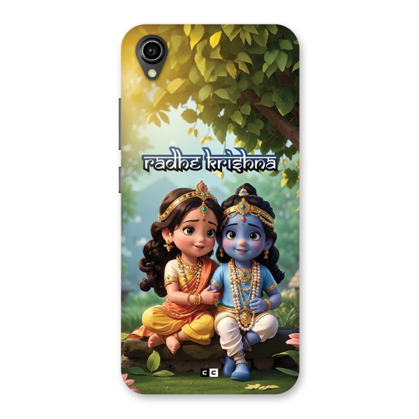 Hare Radhe Krishna Back Case for Vivo Y90