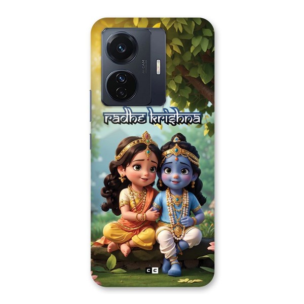 Hare Radhe Krishna Back Case for Vivo iQOO Z6 Pro