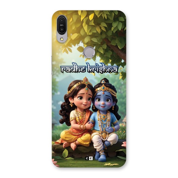 Hare Radhe Krishna Back Case for Zenfone Max Pro M1