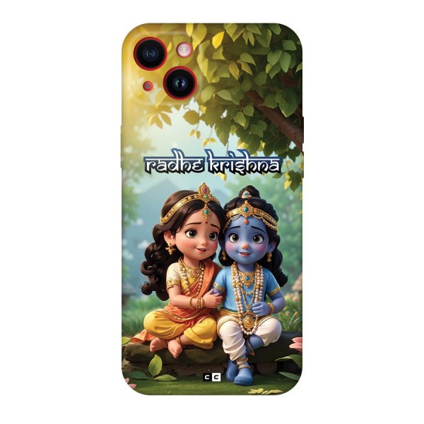 Hare Radhe Krishna Back Case for iPhone 14 Plus