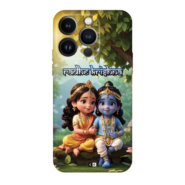 Hare Radhe Krishna Back Case for iPhone 14 Pro