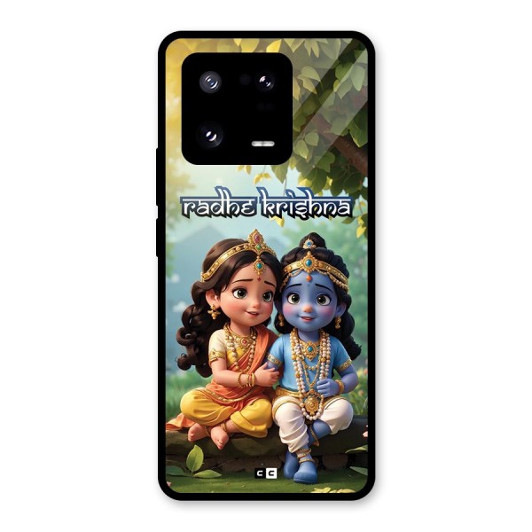 Hare Radhe Krishna Glass Back Case for Xiaomi 13 Pro