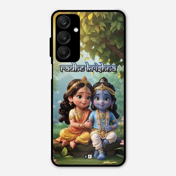 Hare Radhe Krishna Metal Back Case for Galaxy A25 5G