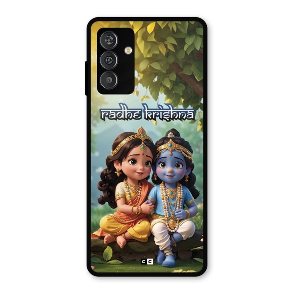 Hare Radhe Krishna Metal Back Case for Galaxy F13