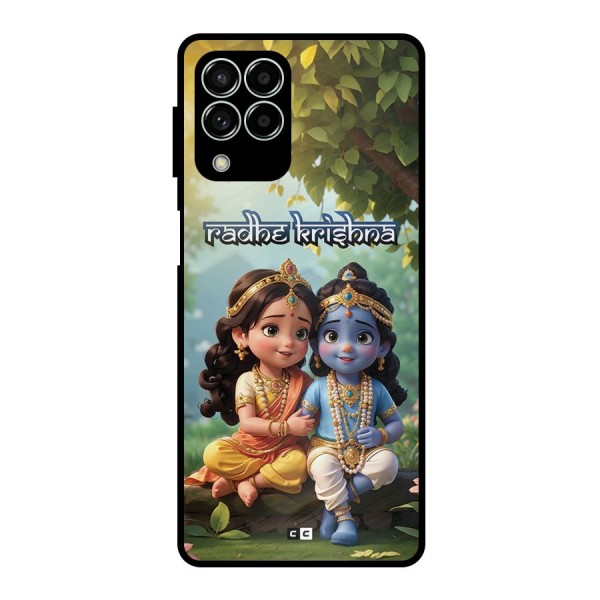 Hare Radhe Krishna Metal Back Case for Galaxy M33