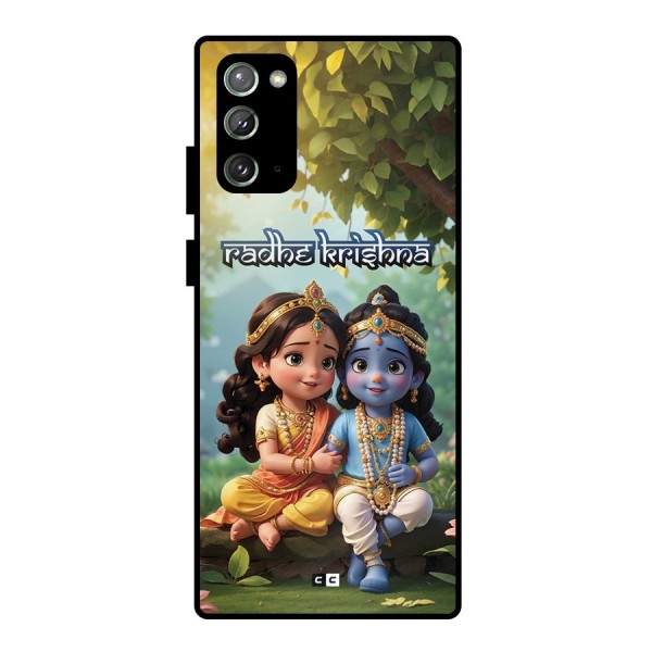 Hare Radhe Krishna Metal Back Case for Galaxy Note 20