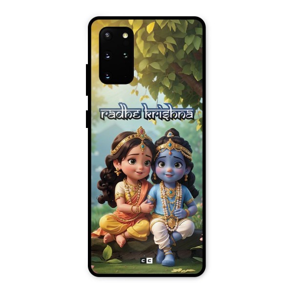 Hare Radhe Krishna Metal Back Case for Galaxy S20 Plus