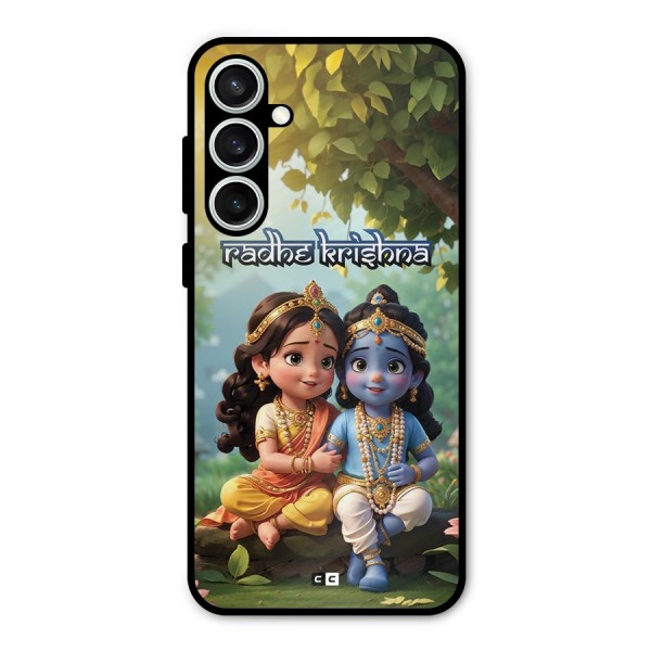 Hare Radhe Krishna Metal Back Case for Galaxy S23 FE