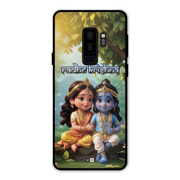 Hare Radhe Krishna Metal Back Case for Galaxy S9 Plus