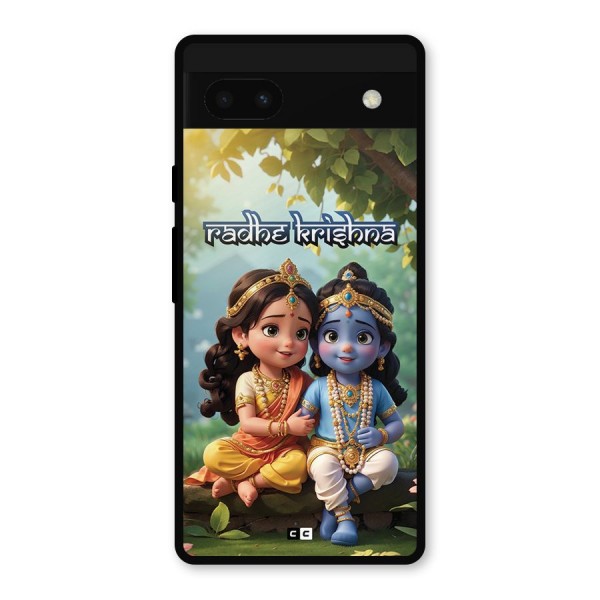 Hare Radhe Krishna Metal Back Case for Google Pixel 6a