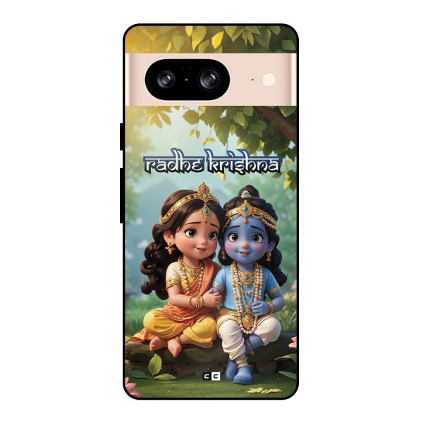 Hare Radhe Krishna Metal Back Case for Google Pixel 8