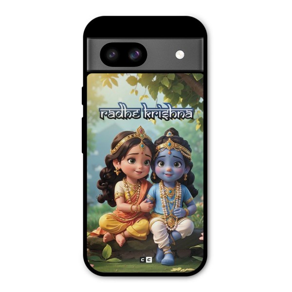 Hare Radhe Krishna Metal Back Case for Google Pixel 8a