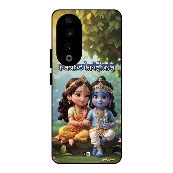 Hare Radhe Krishna Metal Back Case for Honor 90