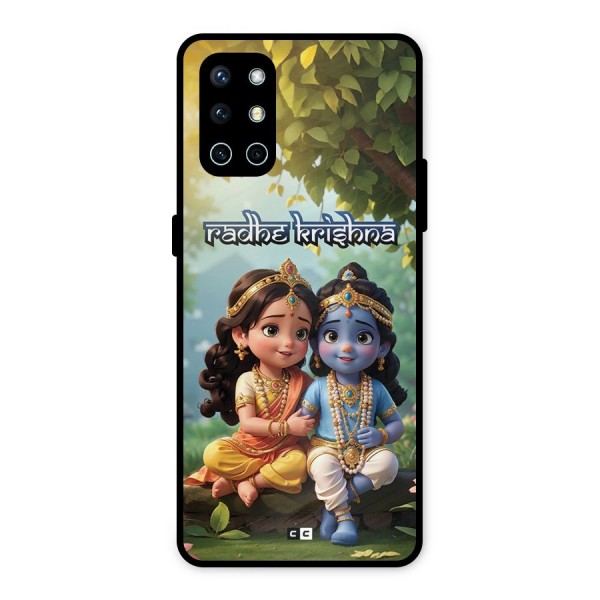 Hare Radhe Krishna Metal Back Case for OnePlus 9R