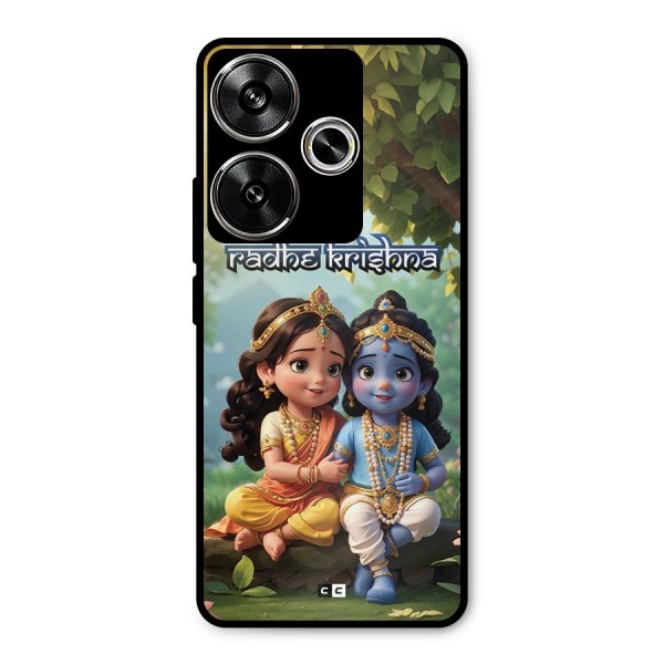 Hare Radhe Krishna Metal Back Case for Poco F6