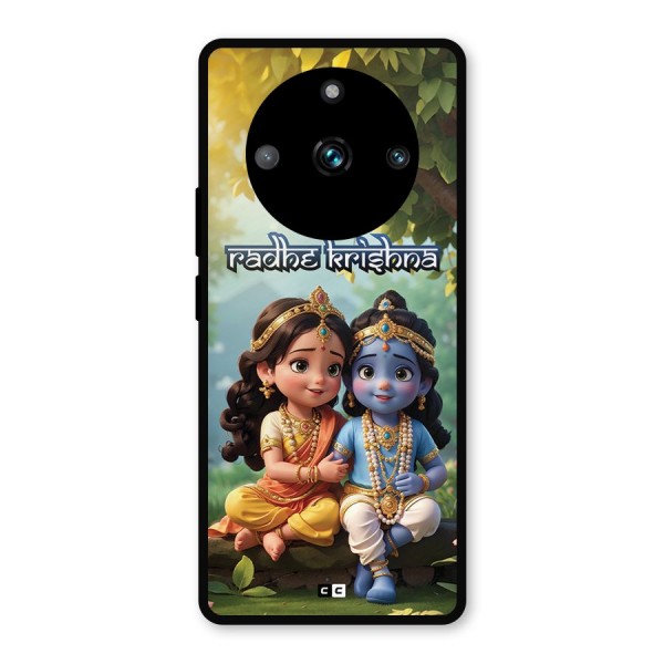 Hare Radhe Krishna Metal Back Case for Realme 11 Pro