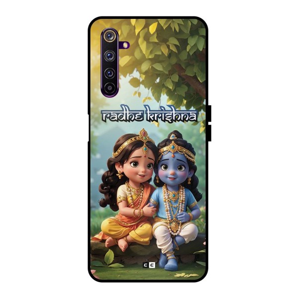 Hare Radhe Krishna Metal Back Case for Realme 6 Pro