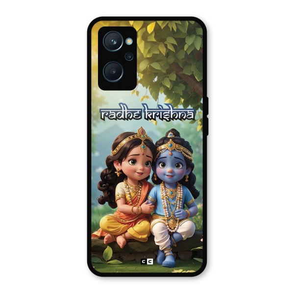 Hare Radhe Krishna Metal Back Case for Realme 9i