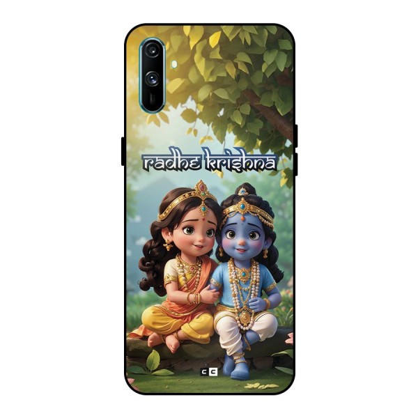 Hare Radhe Krishna Metal Back Case for Realme C3