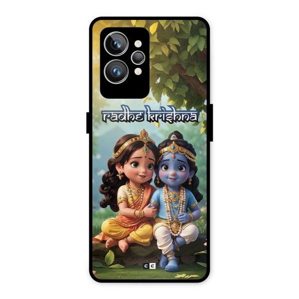 Hare Radhe Krishna Metal Back Case for Realme GT2 Pro