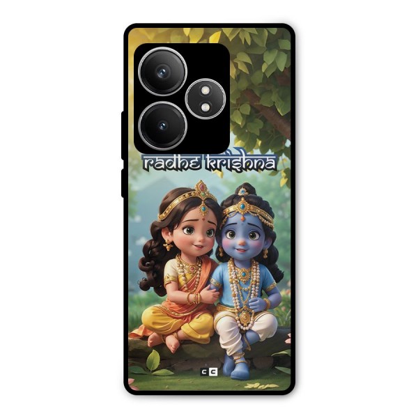 Hare Radhe Krishna Metal Back Case for Realme GT 6T