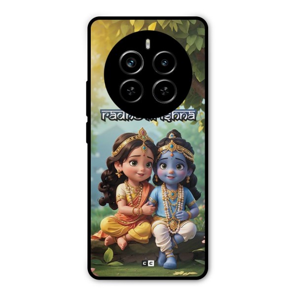 Hare Radhe Krishna Metal Back Case for Realme P1 Pro